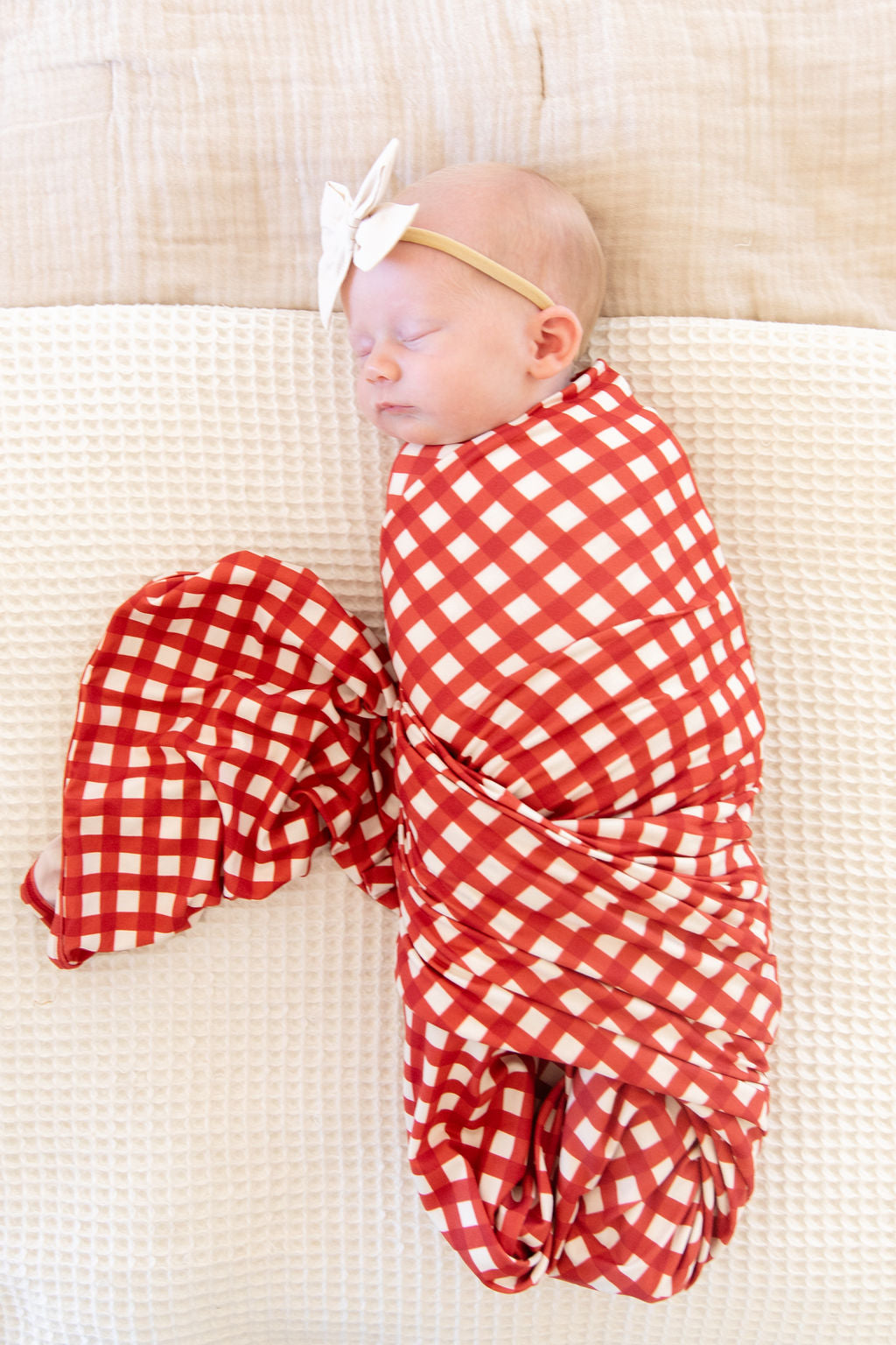 Polka dot outlet swaddle