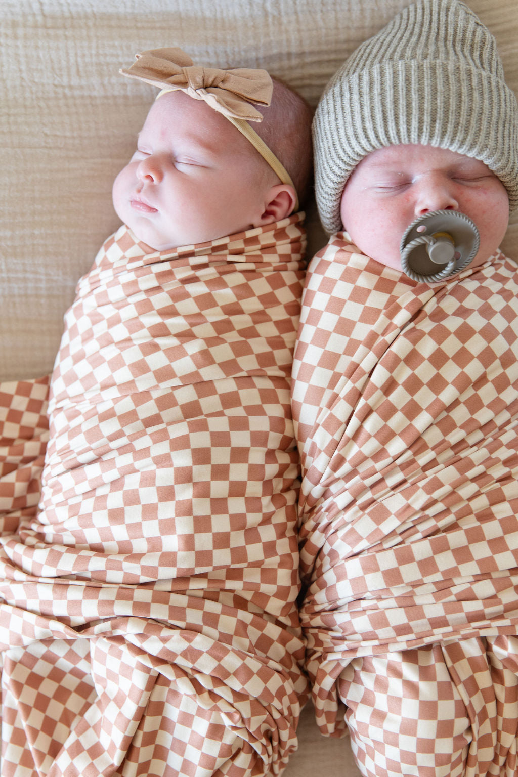 FALL MINI CHECKER | SWADDLE