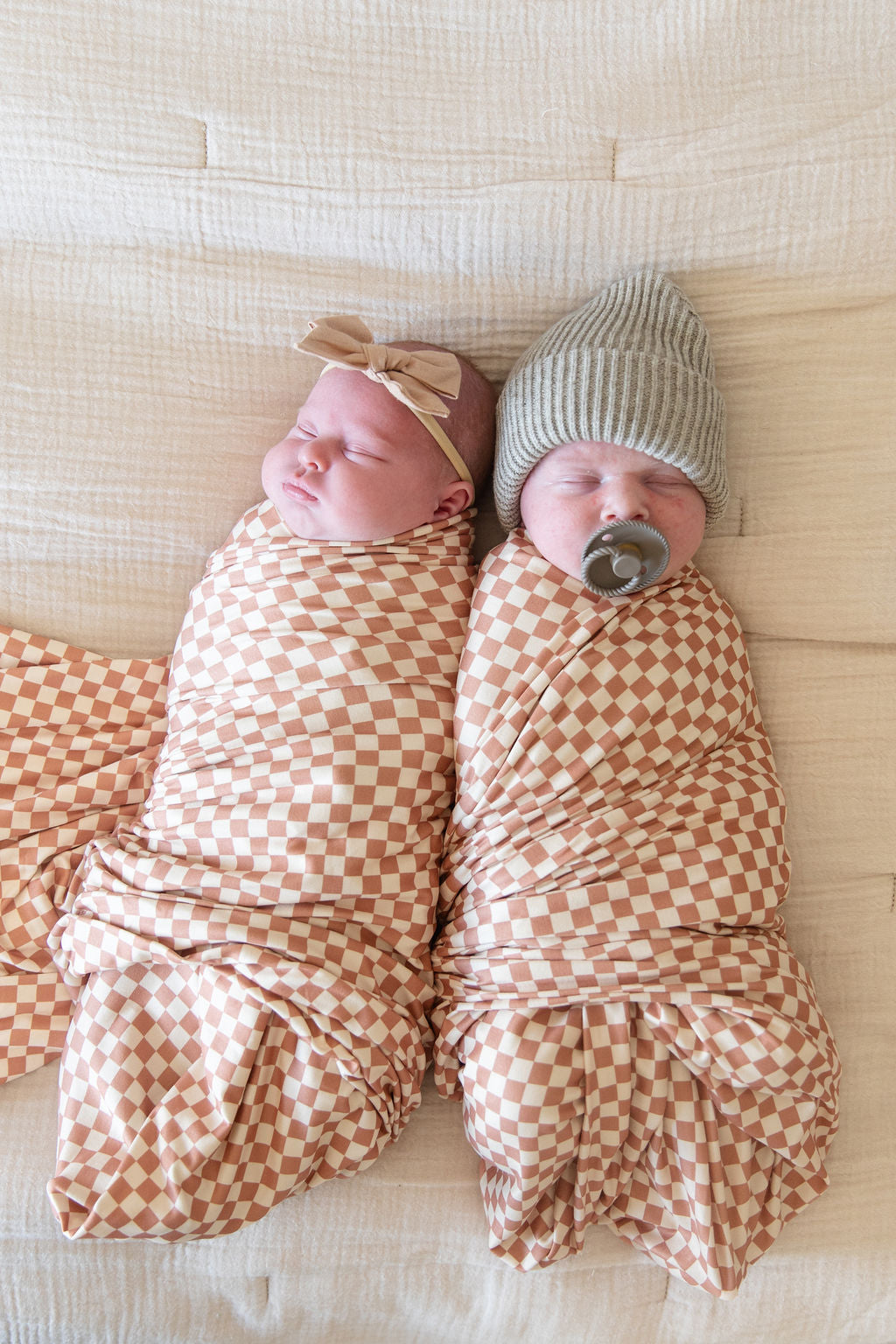 FALL MINI CHECKER | SWADDLE