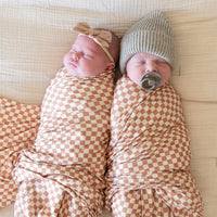 FALL MINI CHECKER | SWADDLE