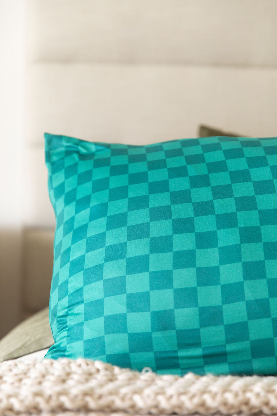 EVERGREEN CHECKER | PILLOW CASE