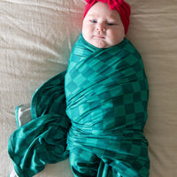 EVERGREEN CHECKER | SWADDLE