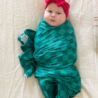 EVERGREEN CHECKER | SWADDLE