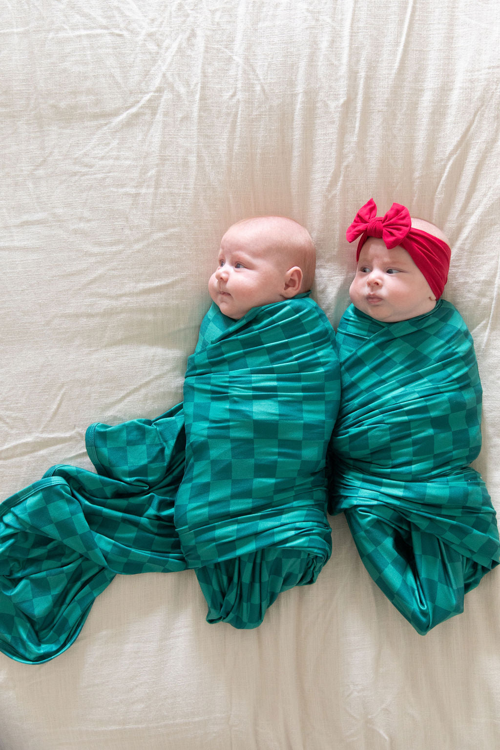 EVERGREEN CHECKER | SWADDLE