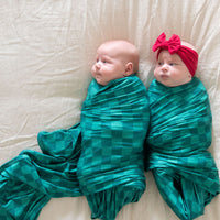 EVERGREEN CHECKER | SWADDLE