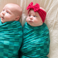 EVERGREEN CHECKER | SWADDLE