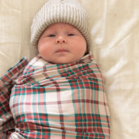 WINTER PLAID | SWADDLE