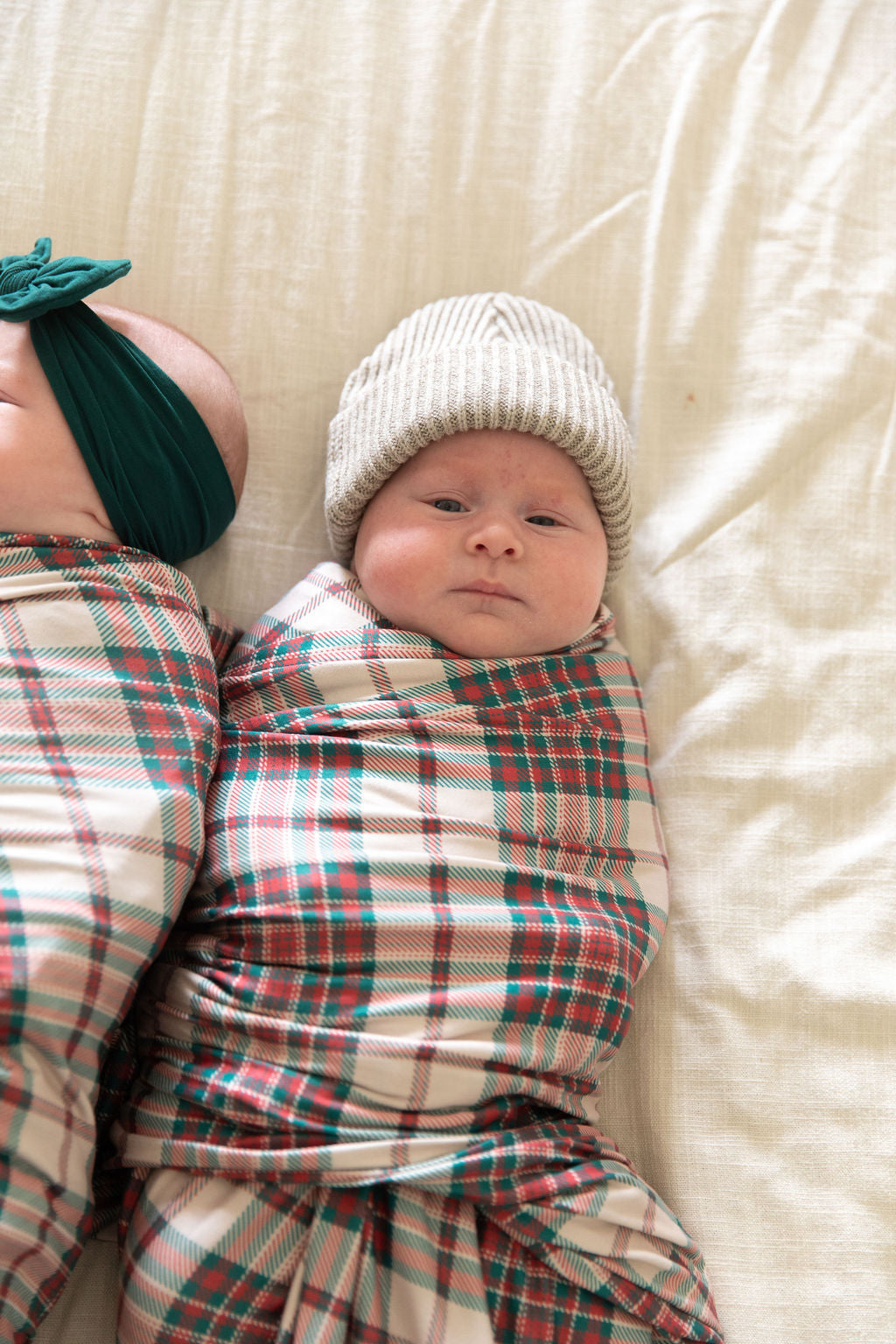 WINTER PLAID | SWADDLE