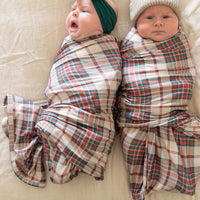 WINTER PLAID | SWADDLE