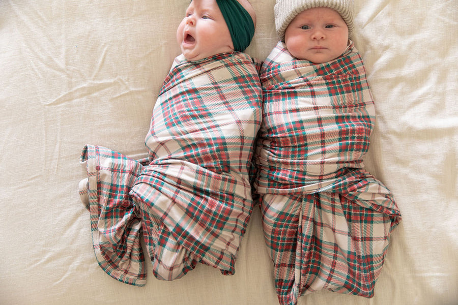 WINTER PLAID | SWADDLE