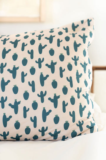 PHOENIX CACTUS (GREEN) | PILLOW CASE