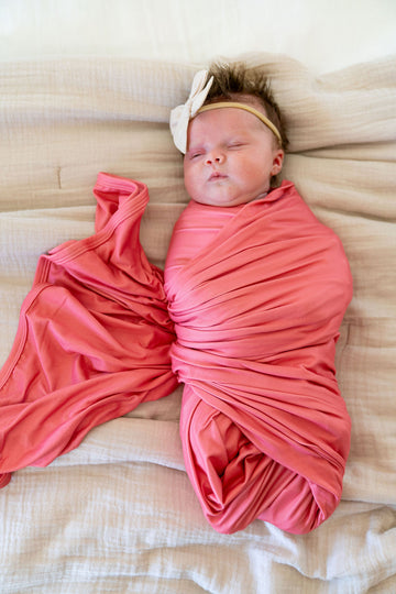 MUTED BLUSH SOLID | SWADDLE