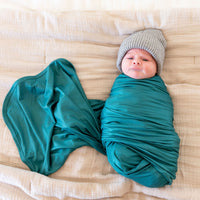 HUNTER GREEN SOLID | SWADDLE