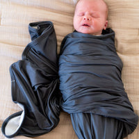 DARK CHARCOAL SOLID | SWADDLE