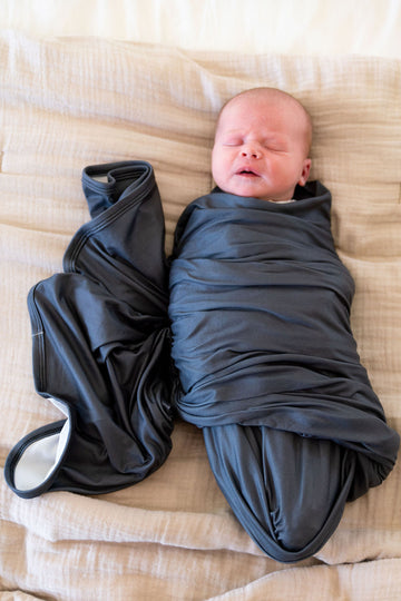 DARK CHARCOAL SOLID | SWADDLE