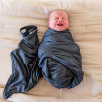 DARK CHARCOAL SOLID | SWADDLE