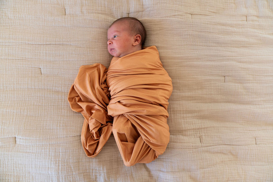 MUSTARD YELLOW SOLID | SWADDLE