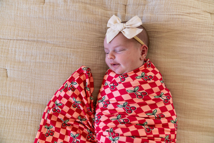 CHERRY CHECKER | SWADDLE