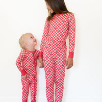 CHERRY CHECKER | ZIPPER ONE PIECE