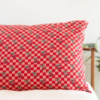 CHERRY CHECKER | PILLOW CASE