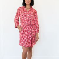 CHERRY CHECKER | WOMEN'S ROBE