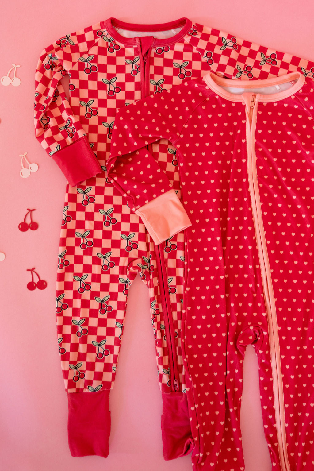 CHERRY CHECKER | ZIPPER ONE PIECE