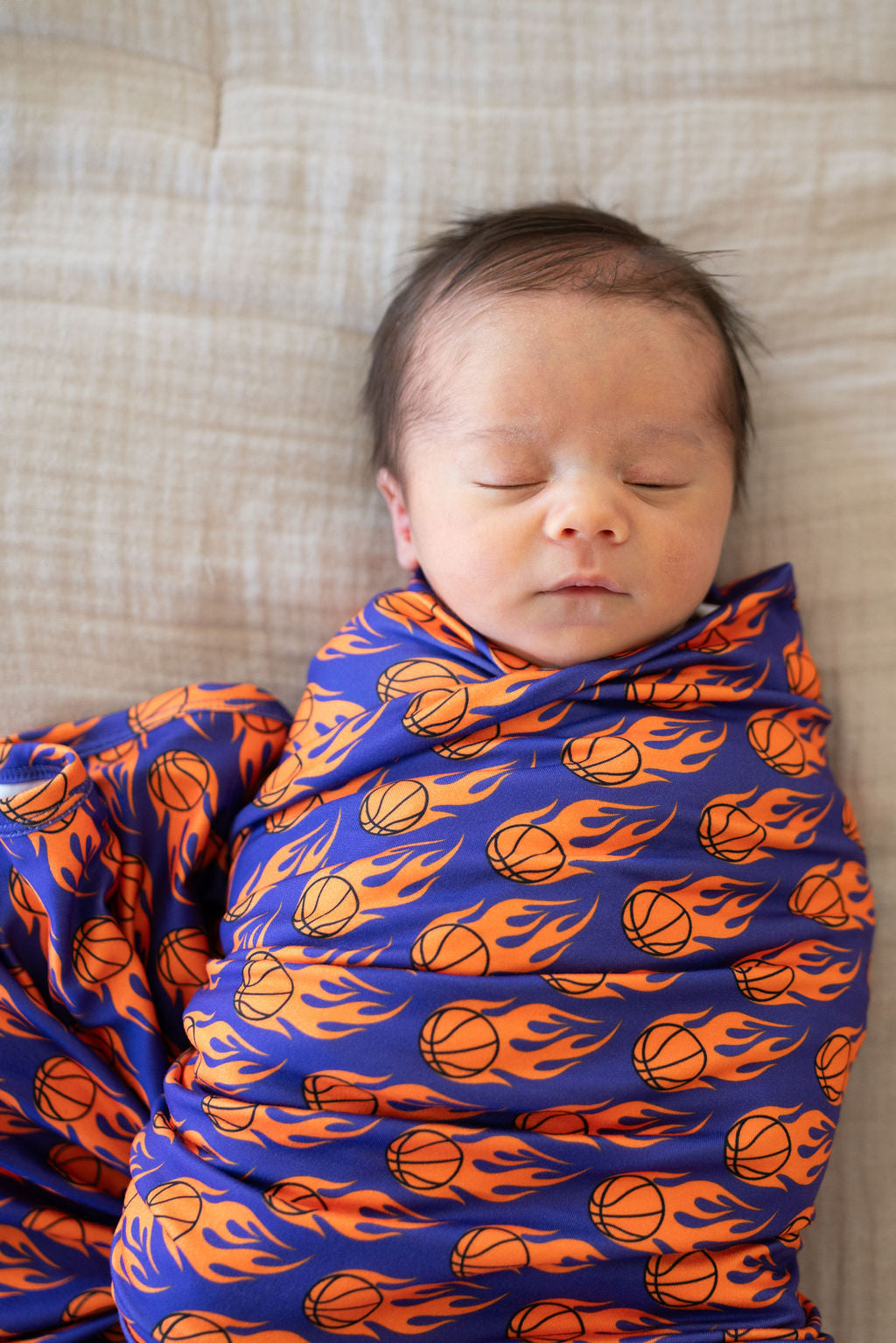 BASKETBALL FLAMES | SWADDLE