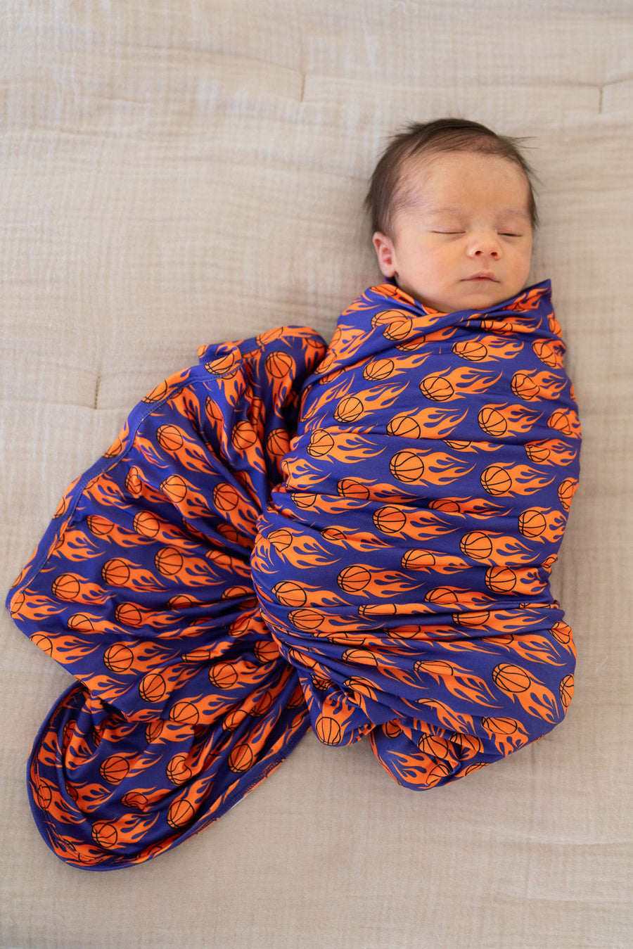 BASKETBALL FLAMES | SWADDLE