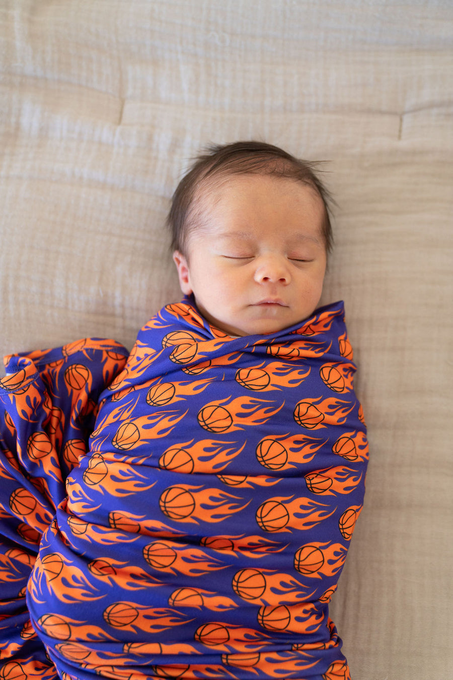 BASKETBALL FLAMES | SWADDLE