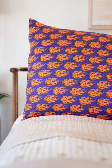 BASKETBALL FLAMES | PILLOW CASE